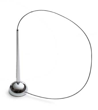 Clip Counter Stift rund mit Metallschnur - ideal für Empfangstresen Clip Counter Stift rund mit Metallschnur - ideal für Empfangstresen