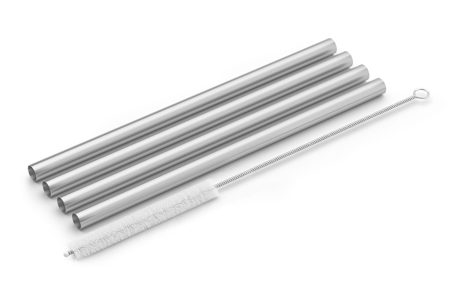 Picara 4-er Set Strohhalme aus Edelstahl 17 cm, Ø 0,8 cm Picara 4-er Set Strohhalme aus Edelstahl 17 cm, Ø 0,8 cm