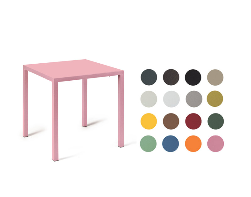 Gartentisch Quatris 70x70x75 cm