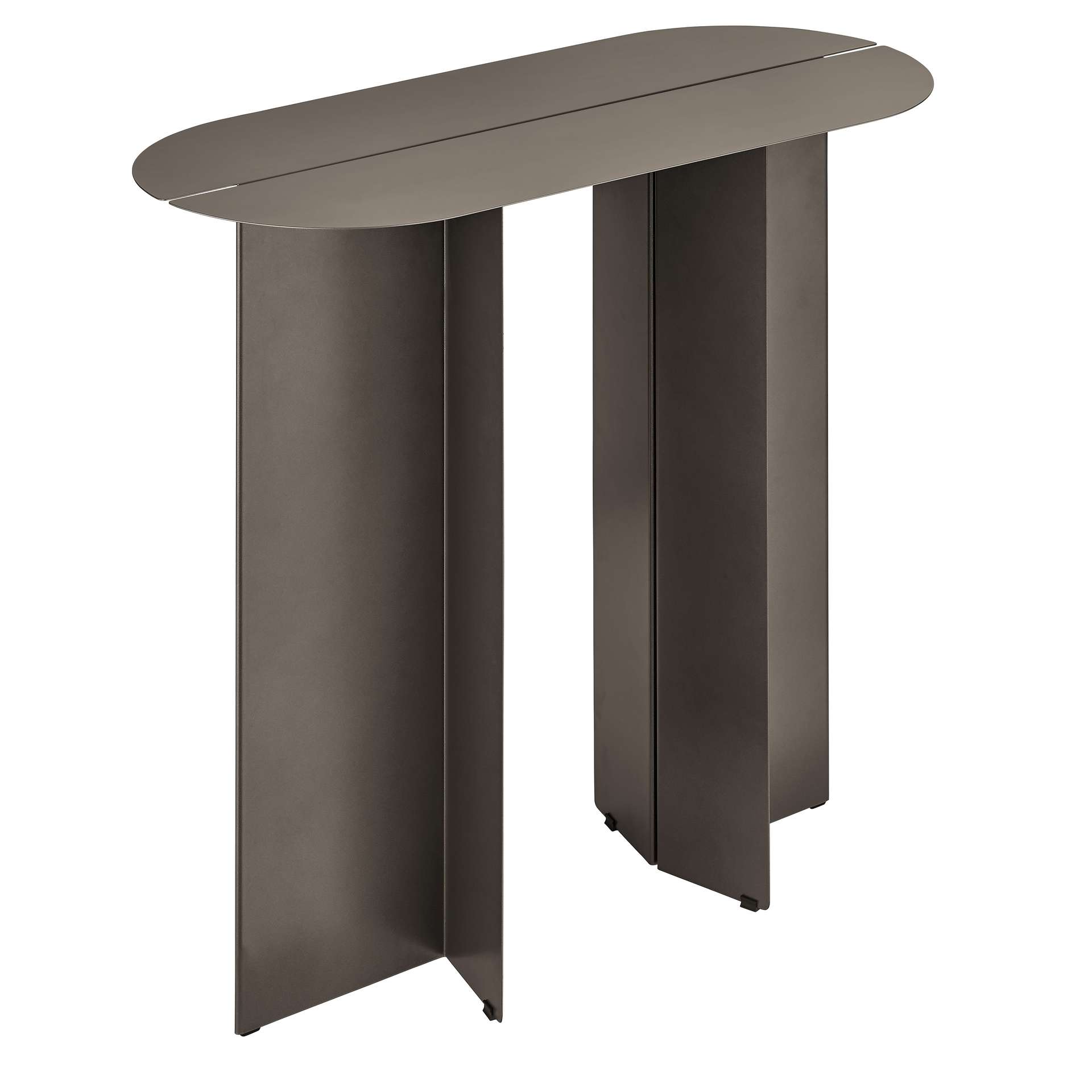 Konsolentisch ORU aus Metall Burned Metal