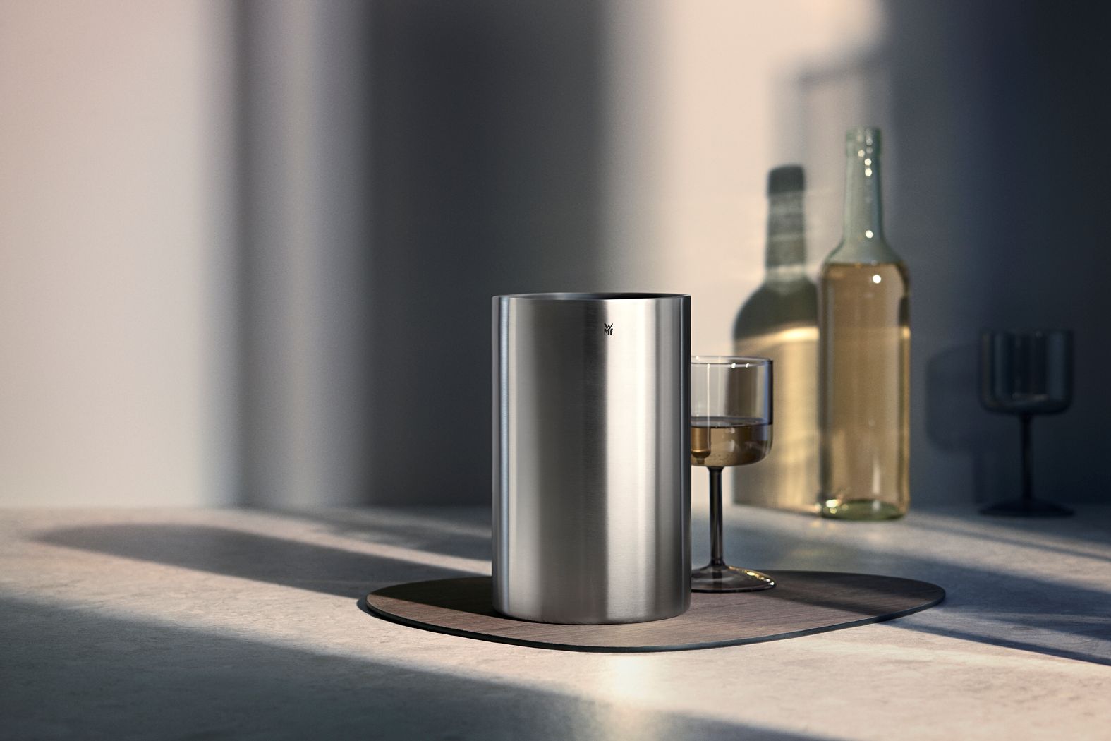 Clever & More Doppelwandiger Weinkühler aus Cromargan® Clever & More Doppelwandiger Weinkühler aus Cromargan®