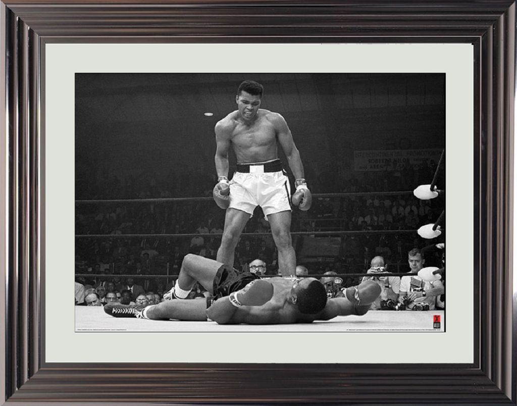 Muhammad Ali FIN 60*80 cm weiß Muhammad Ali FIN 60*80 cm weiß