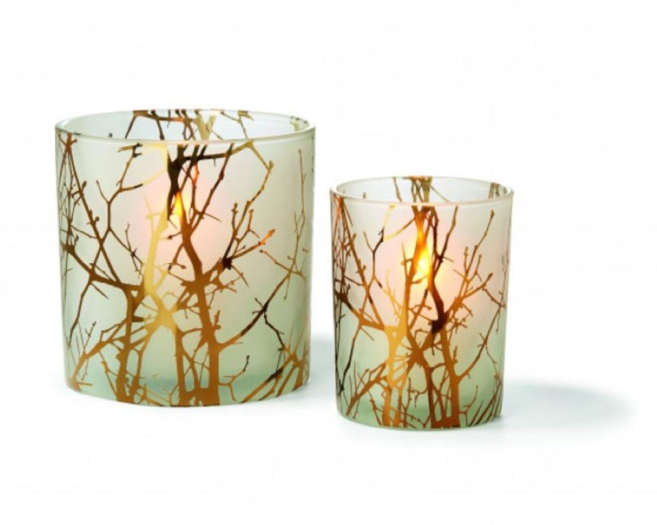 Forest Windlicht mit goldenem Lichteffekt Forest Windlicht mit goldenem Lichteffekt