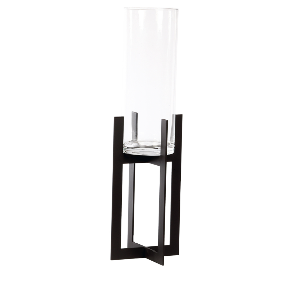 Windlicht Bolton - Elegantes Windlicht aus Eisen, schlichtes & warmes Design für Zuhause Höhe 70 cm Windlicht Bolton - Elegantes Windlicht aus Eisen, schlichtes & warmes Design für Zuhause Höhe 70 cm