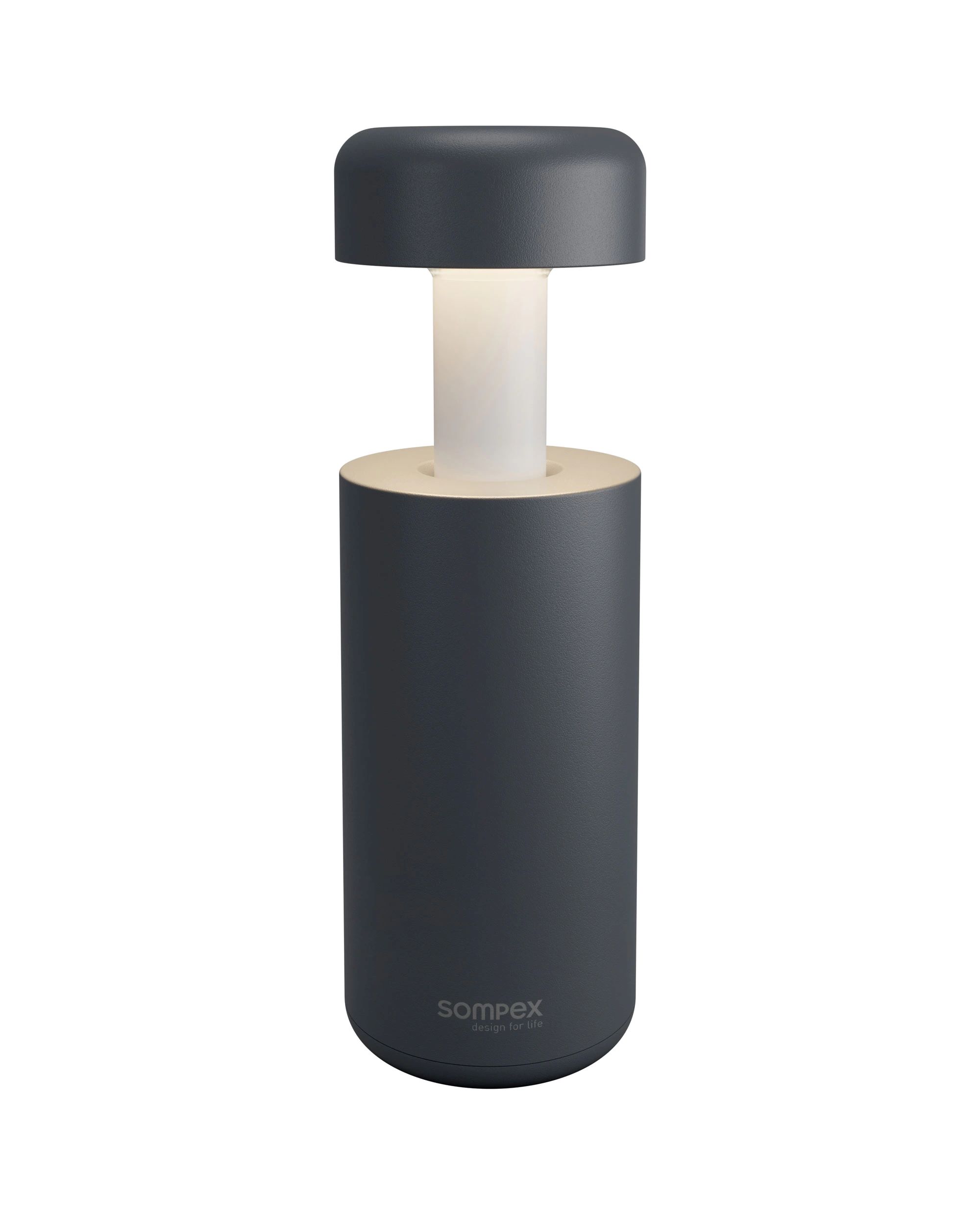 LUBAO mobile Akku-Tischleuchte anthrazit LUBAO mobile Akku-Tischleuchte anthrazit