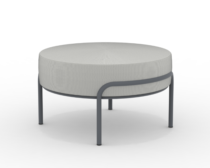 Outdoor Sitzpuff Daisy Rope - wasserfest Outdoor Sitzpuff Daisy Rope - wasserfest dunkelgrau, grau-grigio