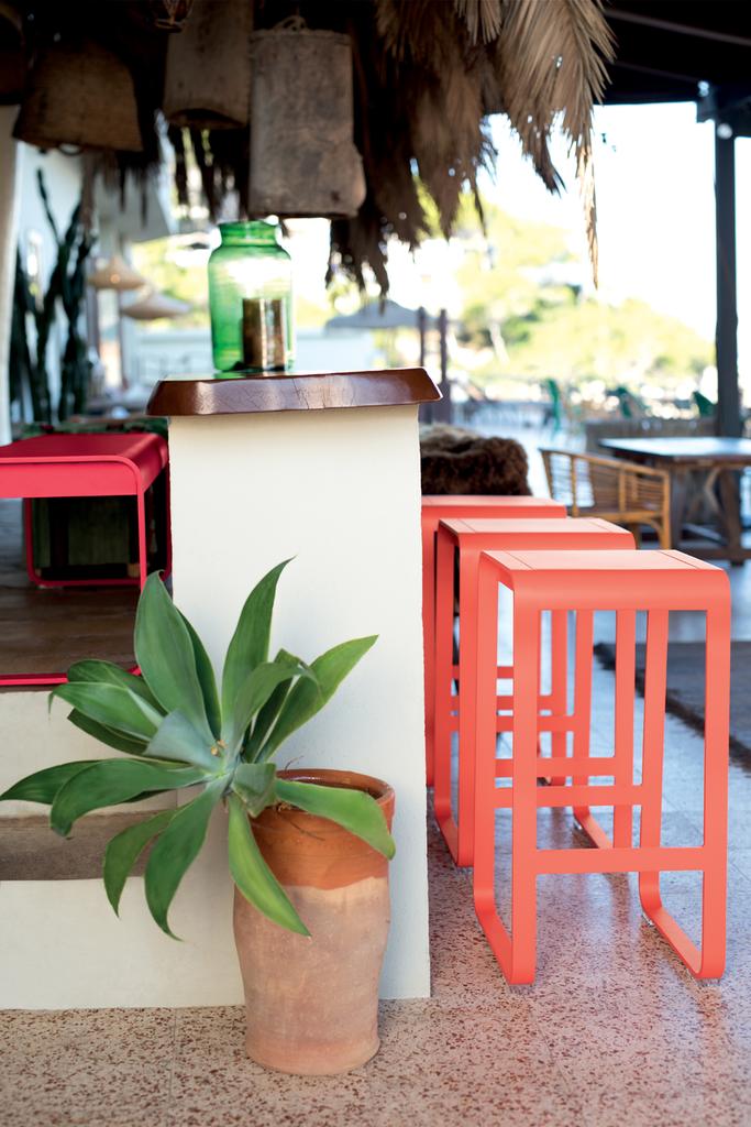 Bellevie Barhocker Outdoor Latte Beige Bellevie Barhocker Outdoor Latte Beige