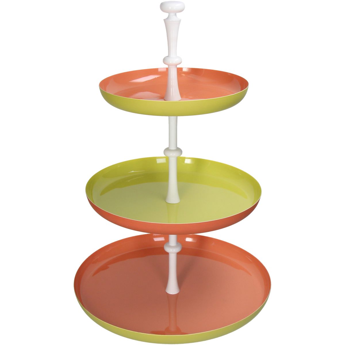 Bunte Etagere aus Metall 56cm Bunte Etagere aus Metall 56cm