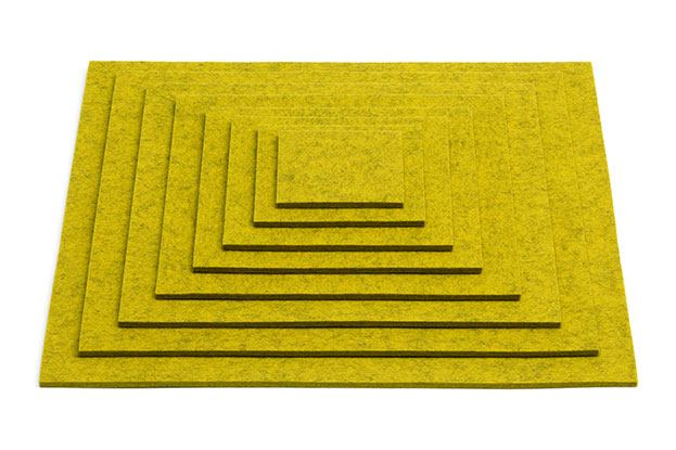 Filz - Untersetzer quadratisch 25 x 25 cm stone 36 Untersetzer quadratisch 25 x 25 cm Dünengrau 27299