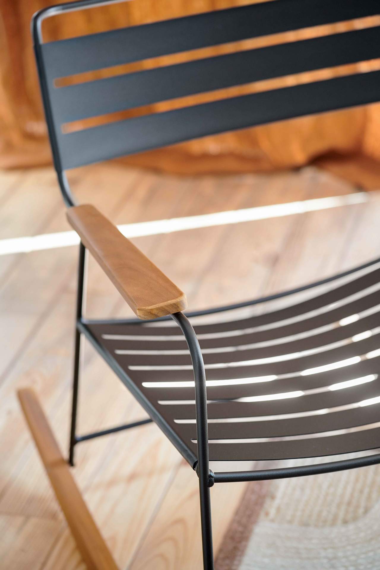 Surprising Schaukelstuhl Latte Beige