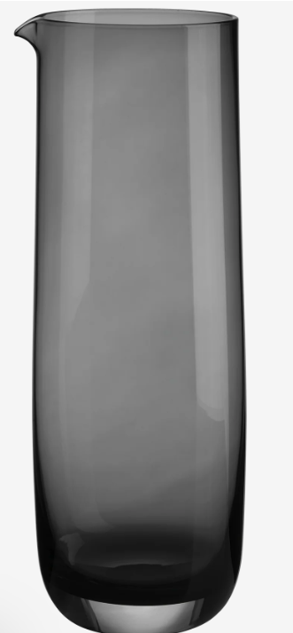 Sarabi Glaskaraffe Grau 1,2 l mit Ausgießer