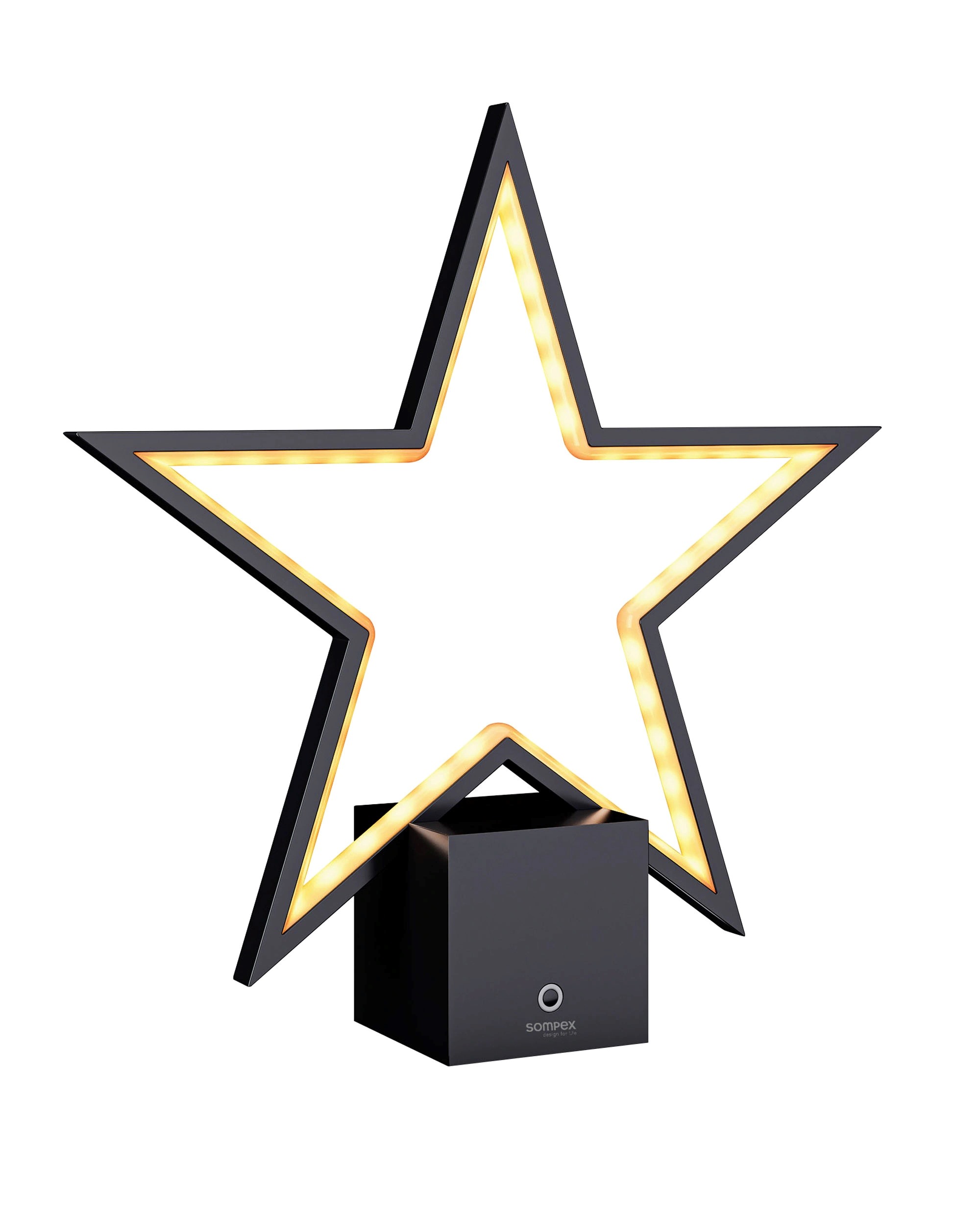 LUCY 2.0 Akku-Tischleuchte schwarz, 34cm LUCY 2.0 Akku-Tischleuchte schwarz, 34cm