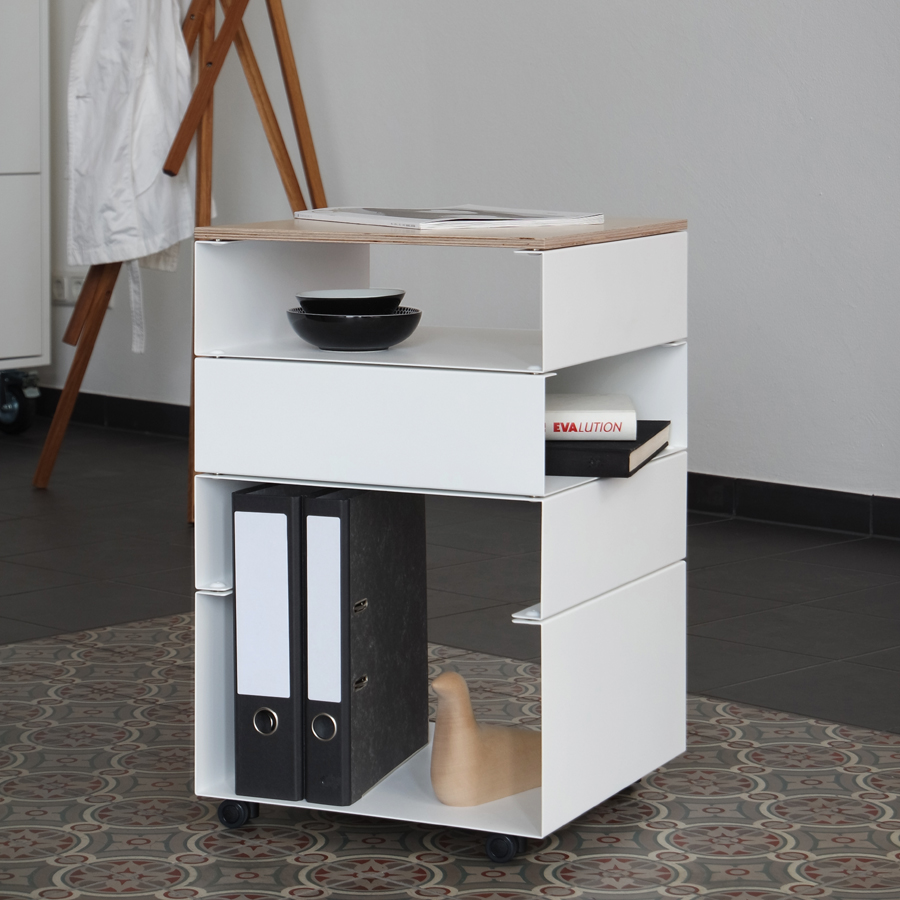 Rollcontainer Rolf - aus vier Einzelmodulen Rollcontainer Rolf - aus vier Einzelmodulen