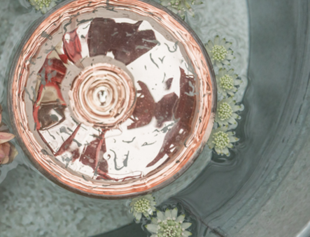 Glasschwimmlicht Ø8cm, rotpink Glasschwimmlicht Ø8cm, rotpink