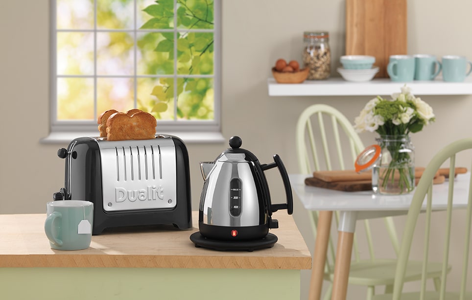 Lite Toaster 2-Scheibenschlitz Schwarz