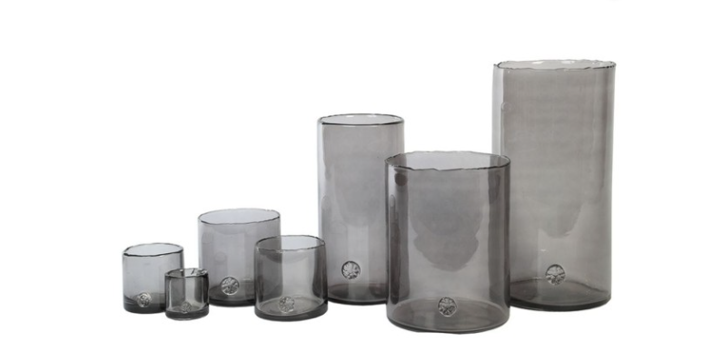 Glaszylinder Organic Smoke