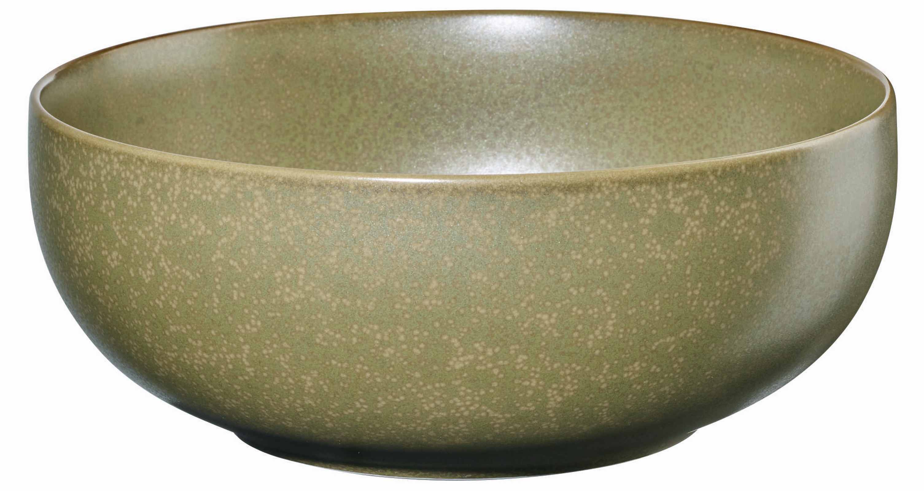 Buddha Bowl Keramik Ø 18 cm – gelbe Porzellanschale