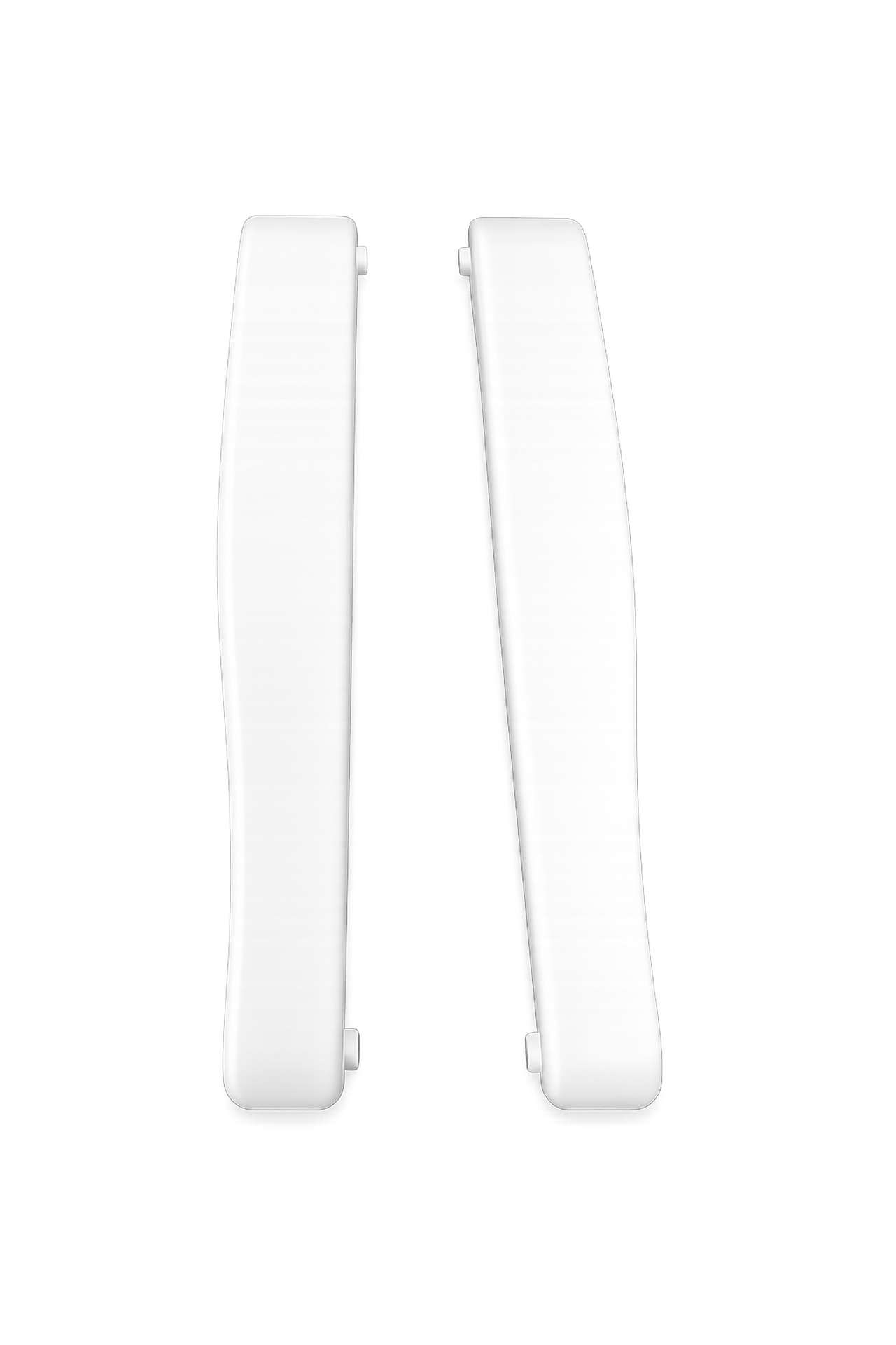 Ersatzteil zu Relaxliege AMIDA / AMIDA XL / MOVIDA: 2-er Set Armlehnen, Kunststoff weiß, 51,5 cm
