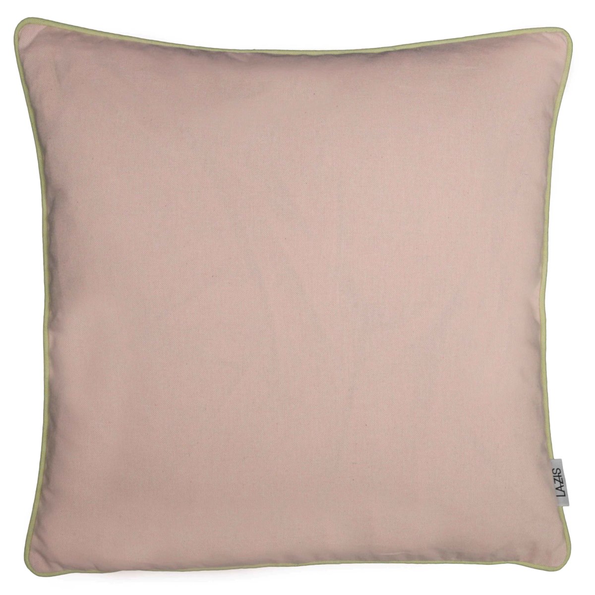 Kissenhülle Paspel Minze Puder 45x45 cm Kissenhülle Paspel Minze Puder 45x45 cm