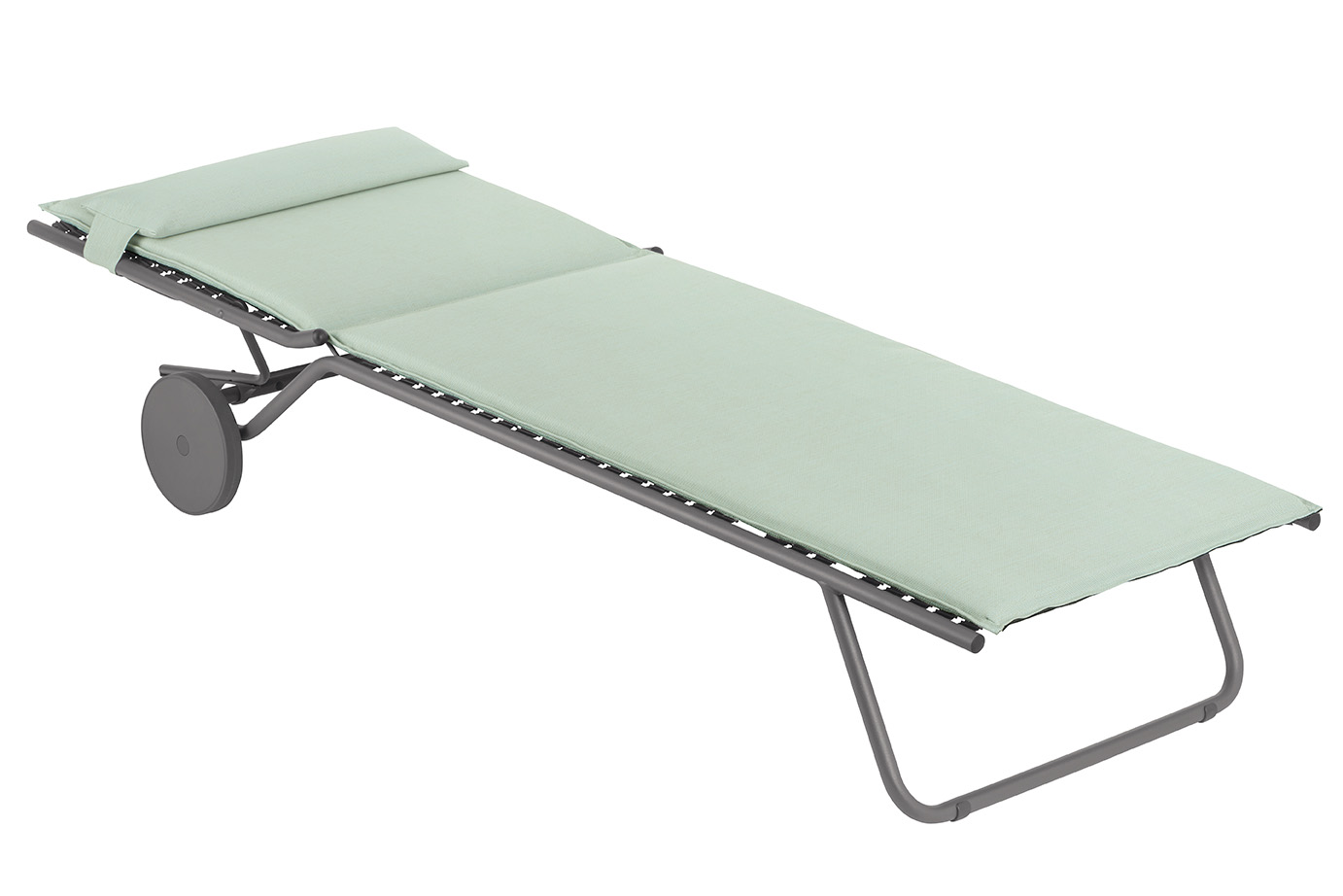 Outdoor Sonnenliege BAYANNE Jade / Gestell Titane