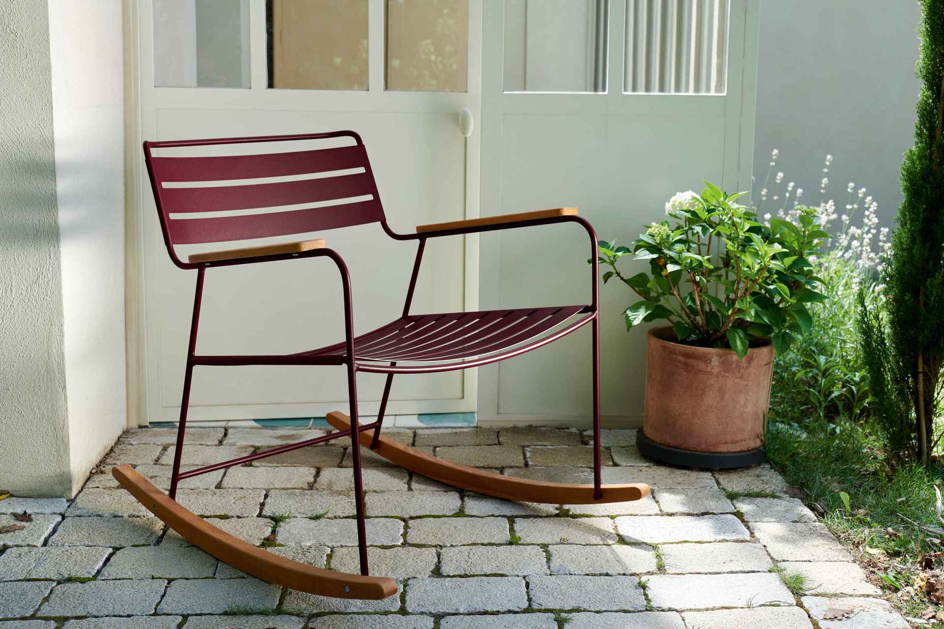 Surprising Schaukelstuhl Latte Beige