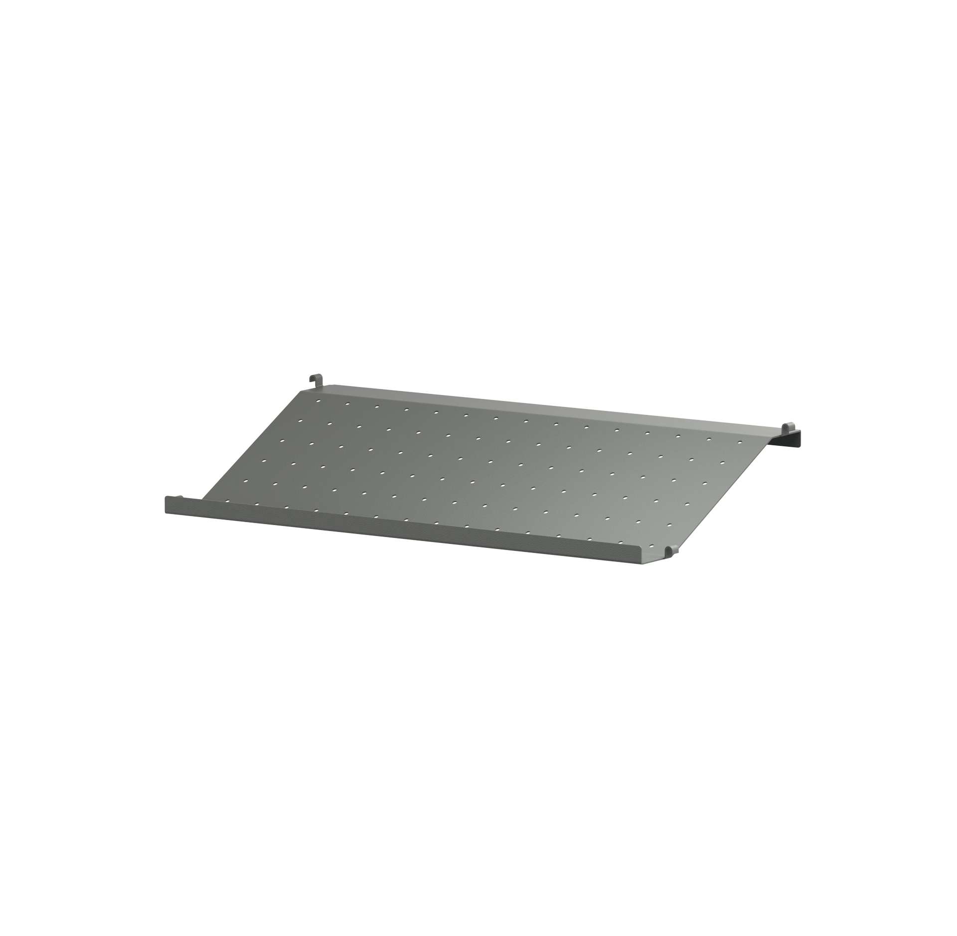 String System Schuhregal Metall Dunkelgrau 58/10/30 String System Schuhregal Metall Dunkelgrau 58/10/30