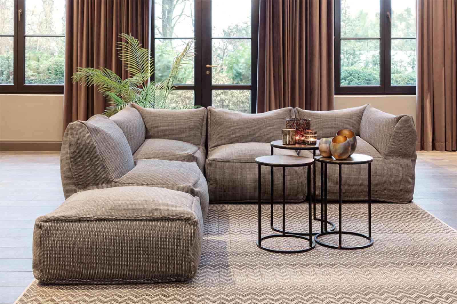 DOTTY Cloud Club Corner M - Outdoor Eckelement Lounge Möbel, UV beständig