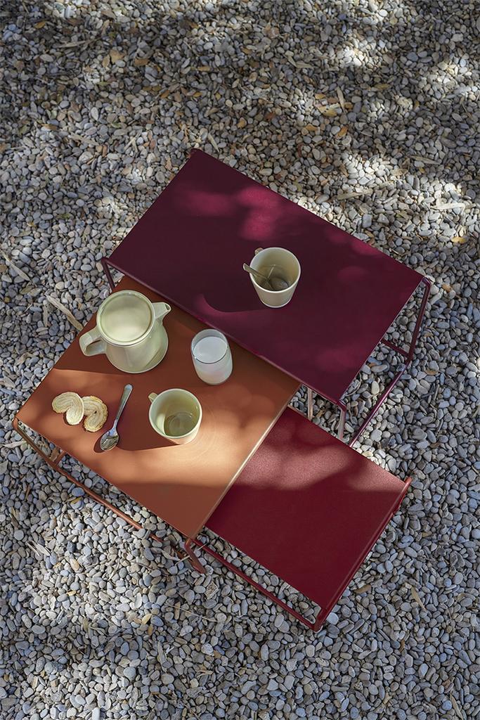 Oulala Satztisch Set Tonka/Muskat/Latte-Beige Oulala Satztisch Set Tonka/Muskat/Latte-Beige