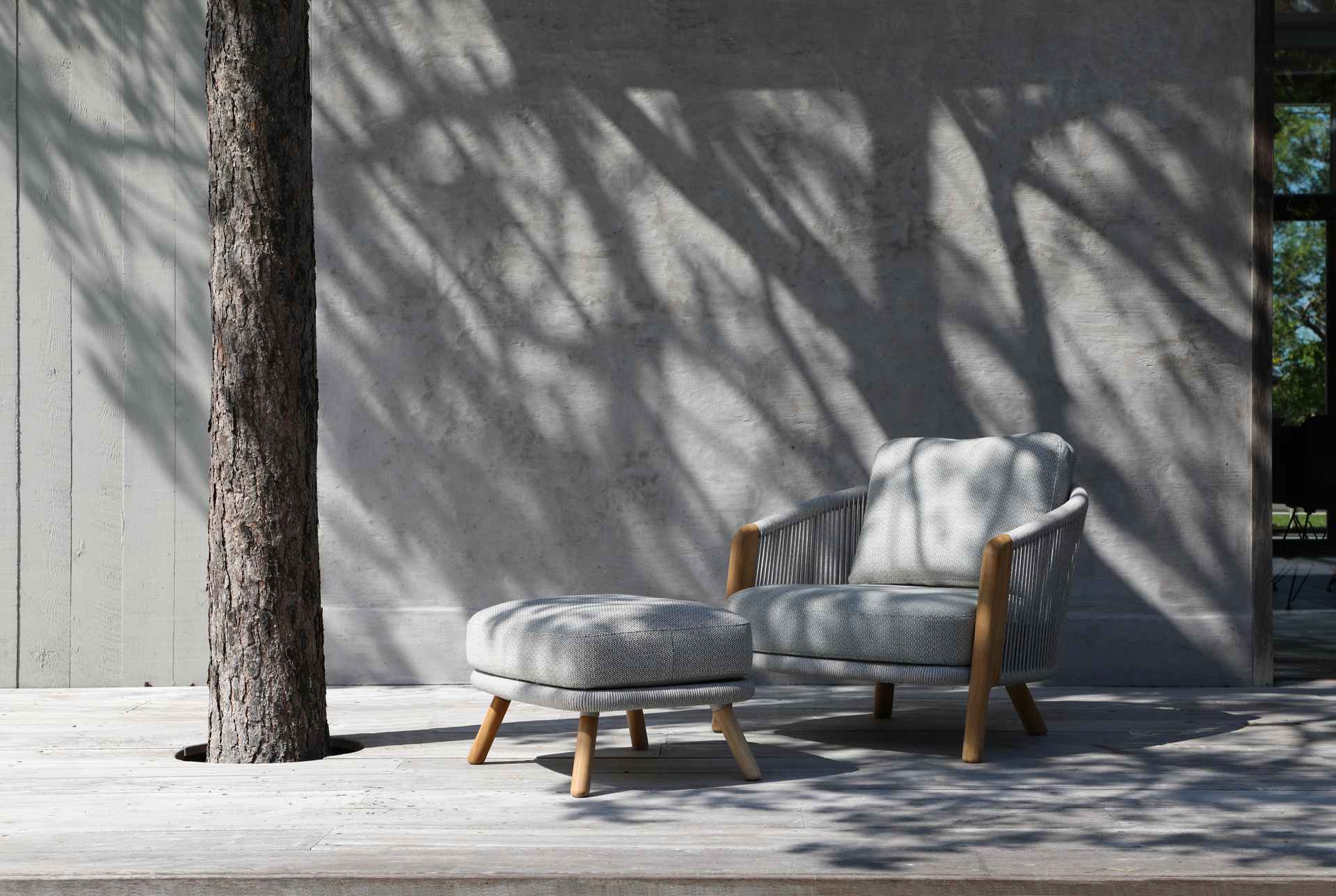 Haven Outdoor Lounge Sessel Mokka