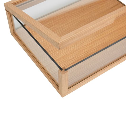 VIEW Display Box Small – Natur, Glas & FSC®-Holz 40x30 cm, Höhe 12 cm VIEW Display Box Small – Natur, Glas & FSC®-Holz 40x30 cm, Höhe 12 cm