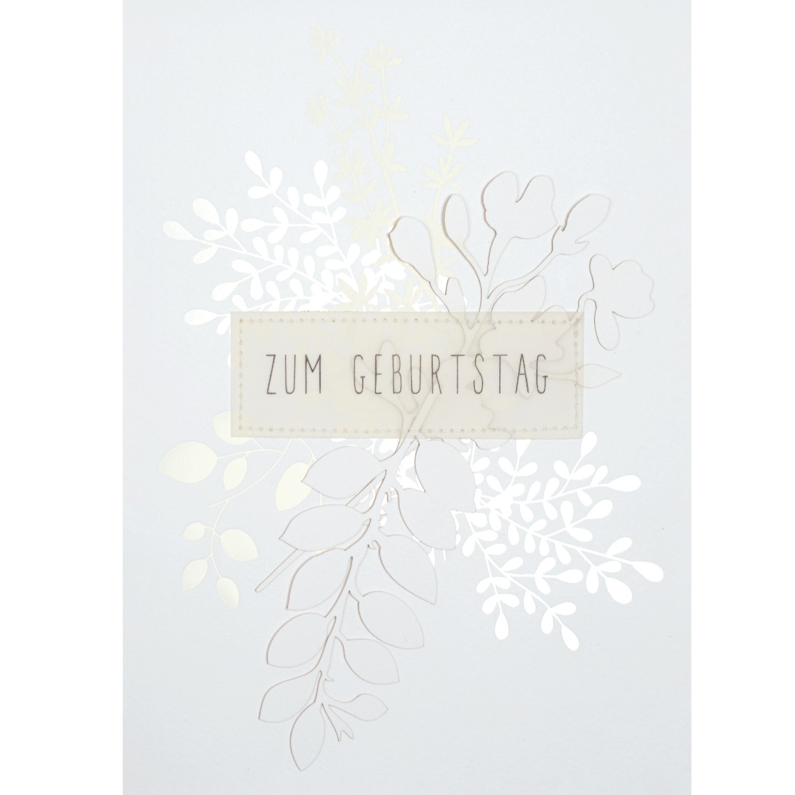 Papierblumenkarte XXL Zum Geburtstag Papierblumenkarte XXL Zum Geburtstag