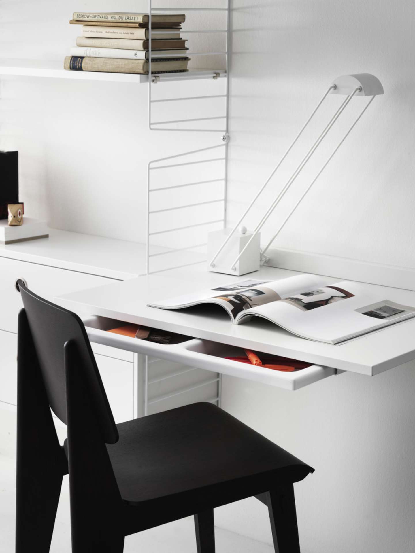 String System Schreibtischschublade String System Schreibtischschublade Schwarz