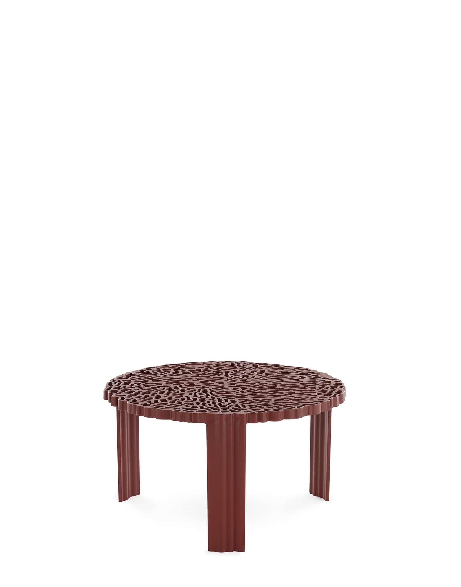 T-Table Beistelltisch Outdoor 28 Bordeaux