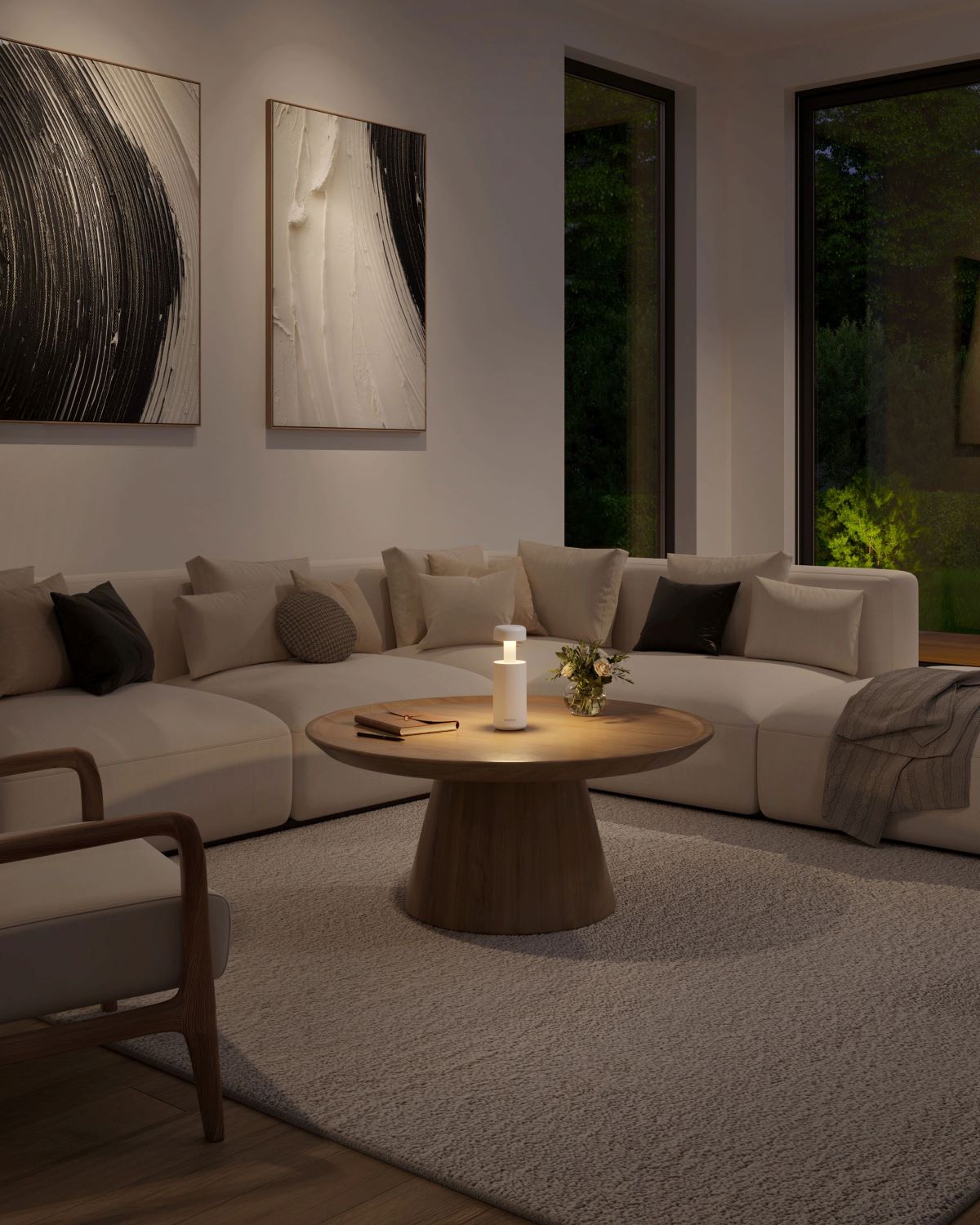 LUBAO mobile Akku-Tischleuchte