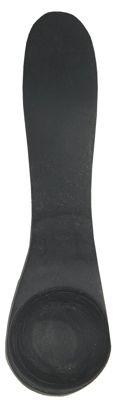 Schwarzer Salzlöffel aus Stein Schwarzer Salzlöffel aus Stein