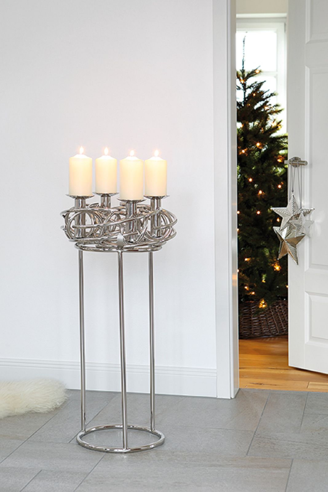 Ständer für Dekokranz CORONA