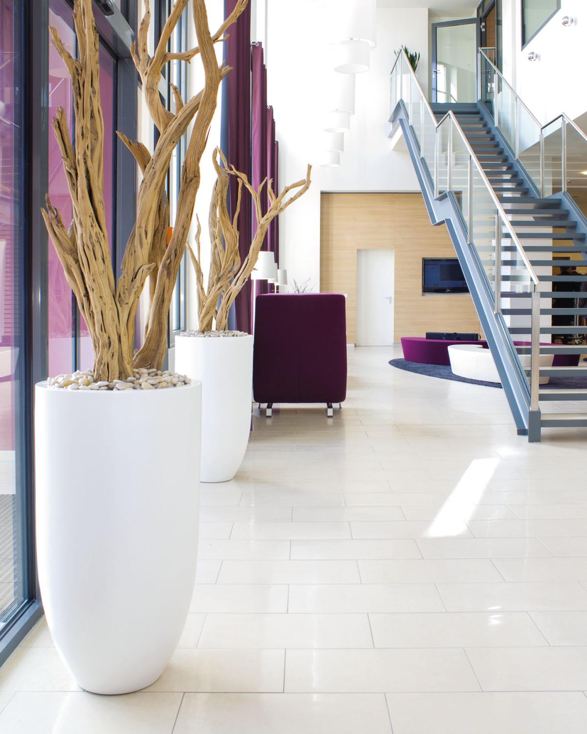 Premium witterungsbeständige Bodenvase Pandora