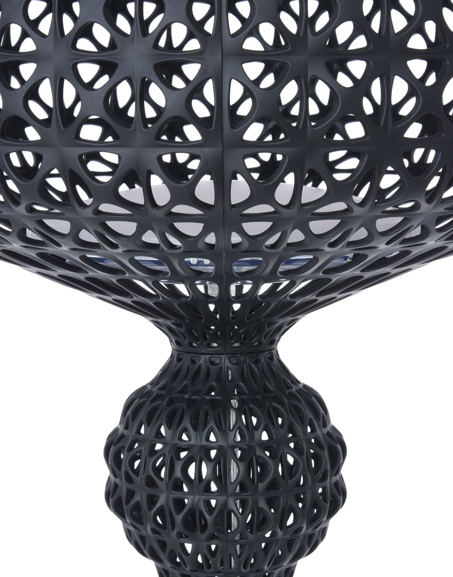 Große Outdoorlampe Kabuki Höhe 166 cm Schwarz