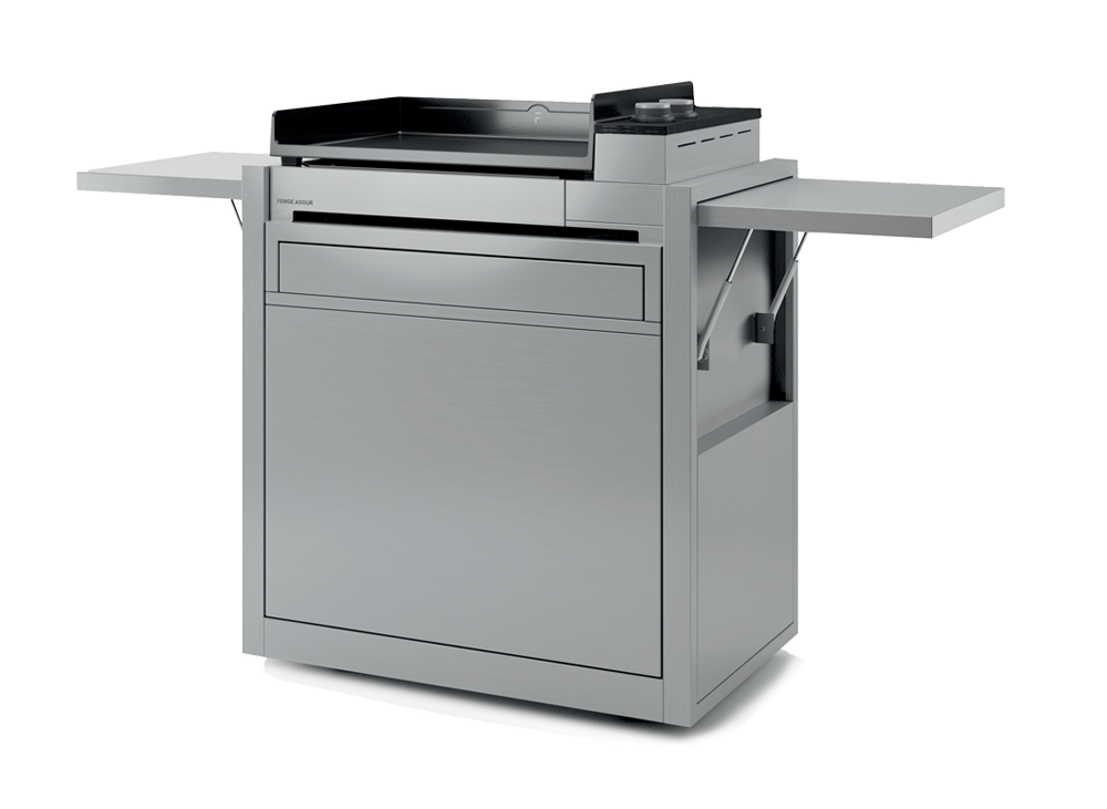 Plancha Wagen Edelstahl für Premium 75 I (ohne Plancha) Plancha Wagen Edelstahl für Premium 75 I (ohne Plancha)