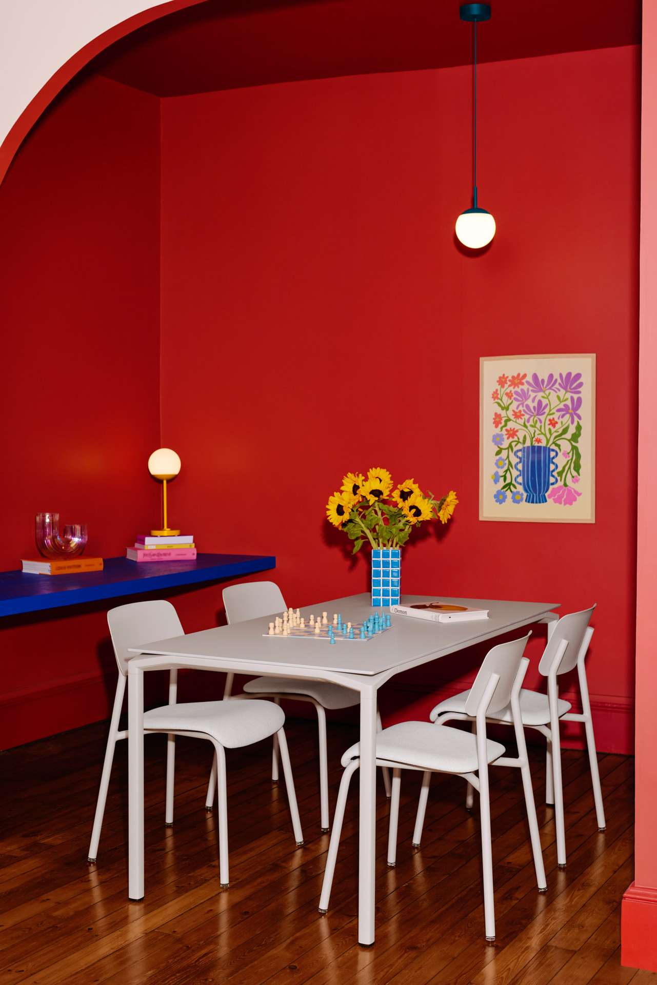 Calvi Tisch Mineral Weiß-Aeris 160x80 cm – Outdoortisch mit Dekton-Platte