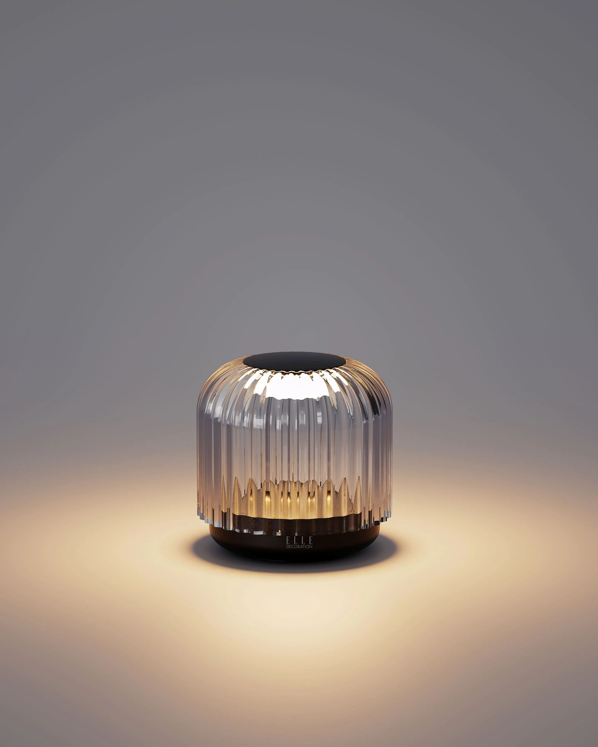 GRENELLE Akku-Tischleuchte – Dimmbar & Kabellos Schwarz