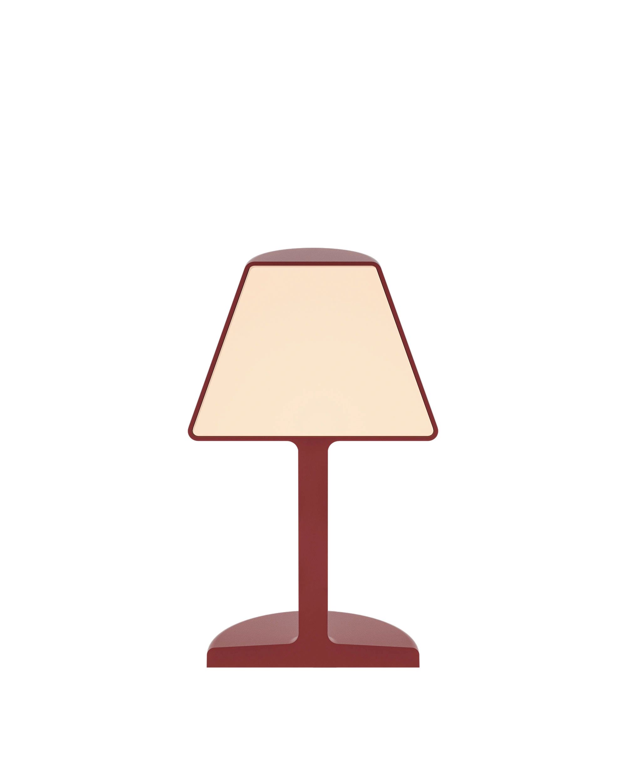 TWIN - Akku-Tischleuchte rot