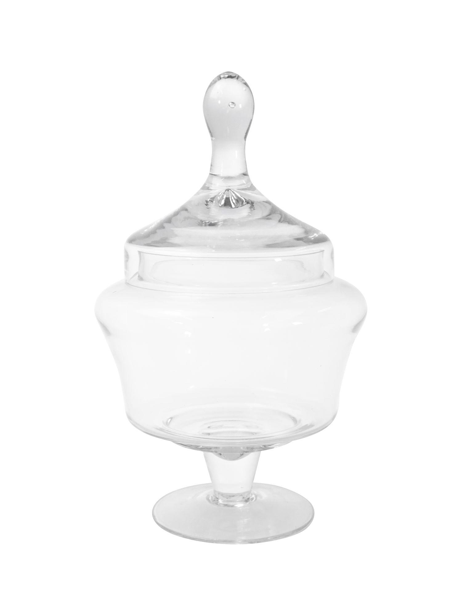 LOFT Glasdose groß 24x24x36 cm – Aufbewahrung & Dekoration