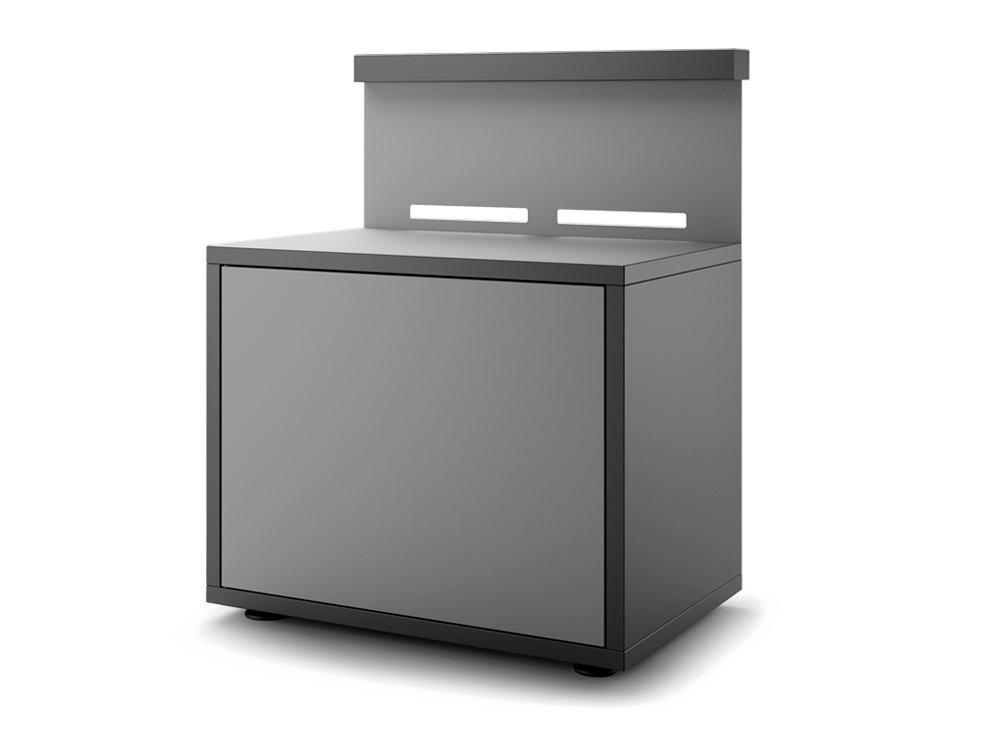 Planchamodul Stahl schwarz / grau Planchamodul Stahl schwarz / grau