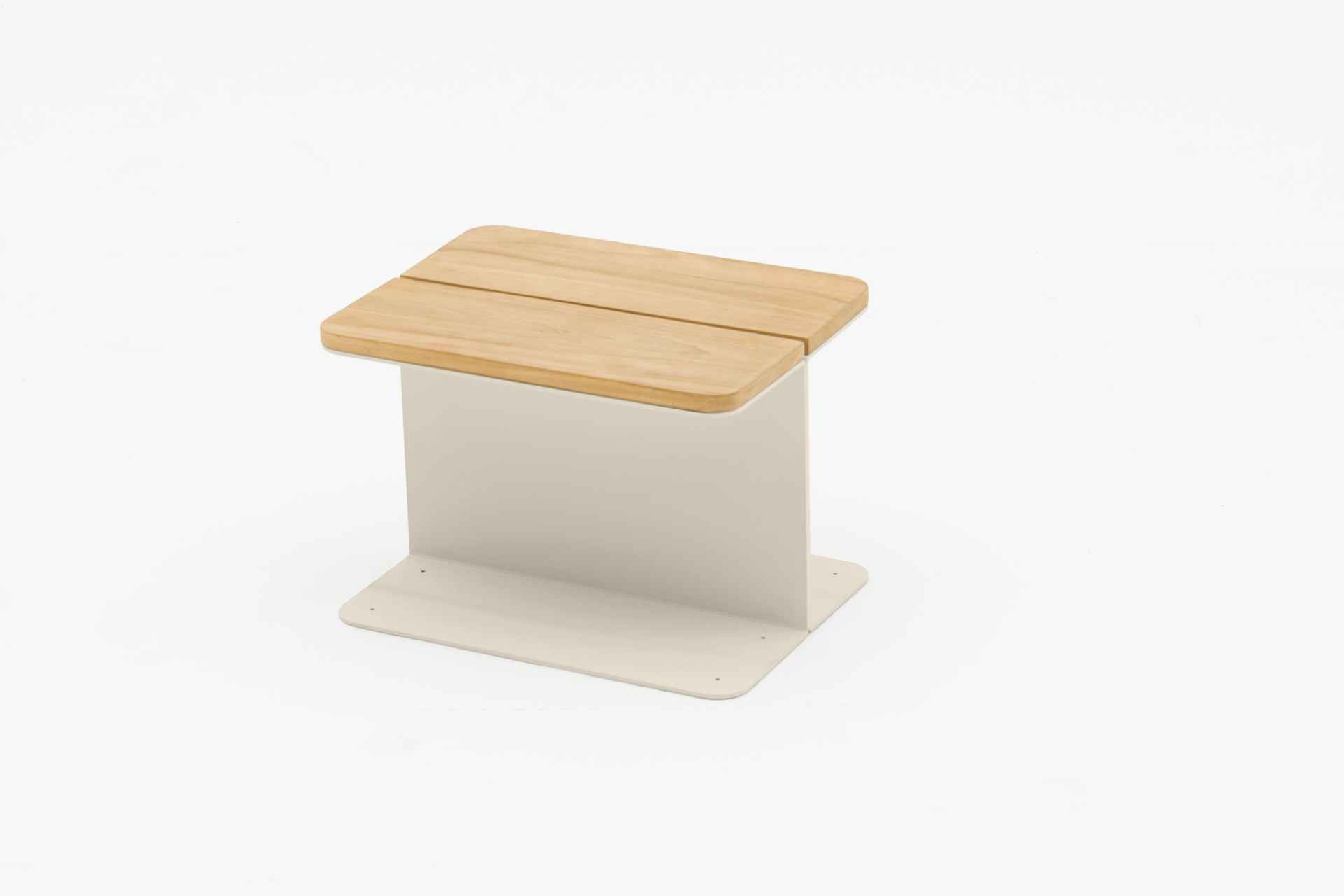 Teak Einklemm-Tisch für Twins Sonnenliege Mokka Teak Einklemm-Tisch für Twins Sonnenliege Mokka