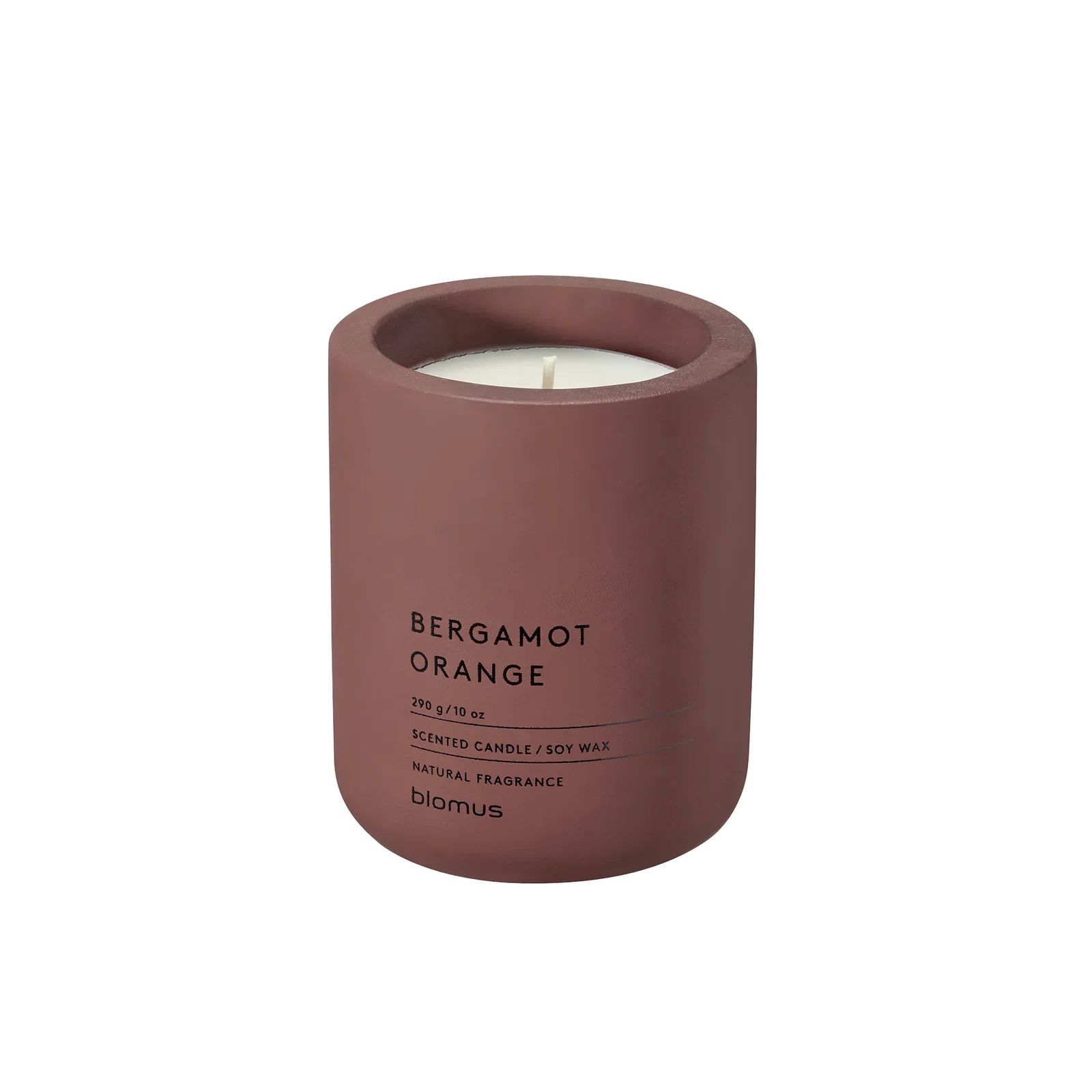 FRAGA Duftkerze Sojawachs cedar wood, Duft: Bergamot Orange