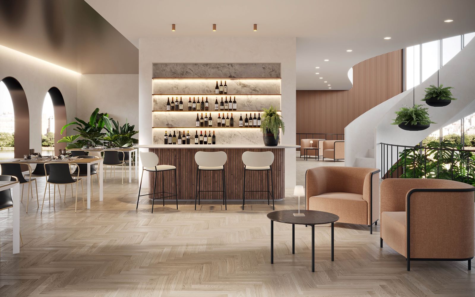 Profilo Konferenztisch 80x160 cm Compactop- Platte Schwarz