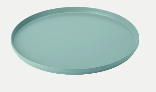 dusty green EM Serviertablett Ø 40 cm Staubiges Grün