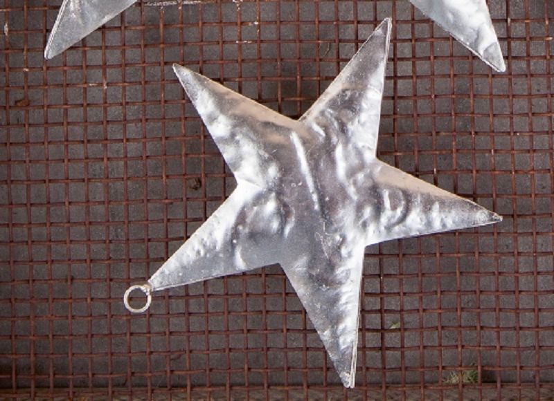 Nickelstern hängend 11,5 cm Nickelstern hängend 11,5 cm