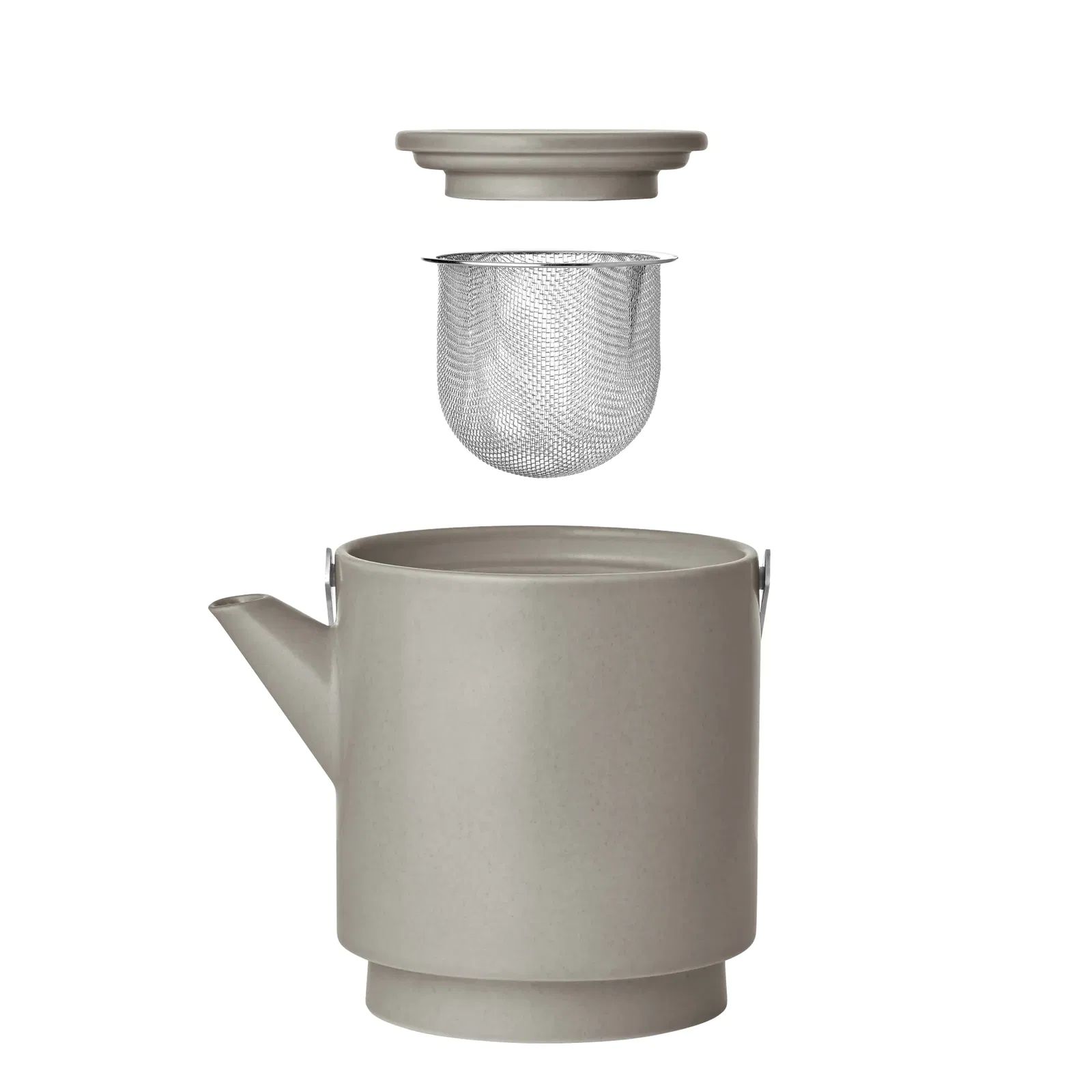 Makoto Teekanne - mit herausnehmbarem Teesieb Elephant Skin